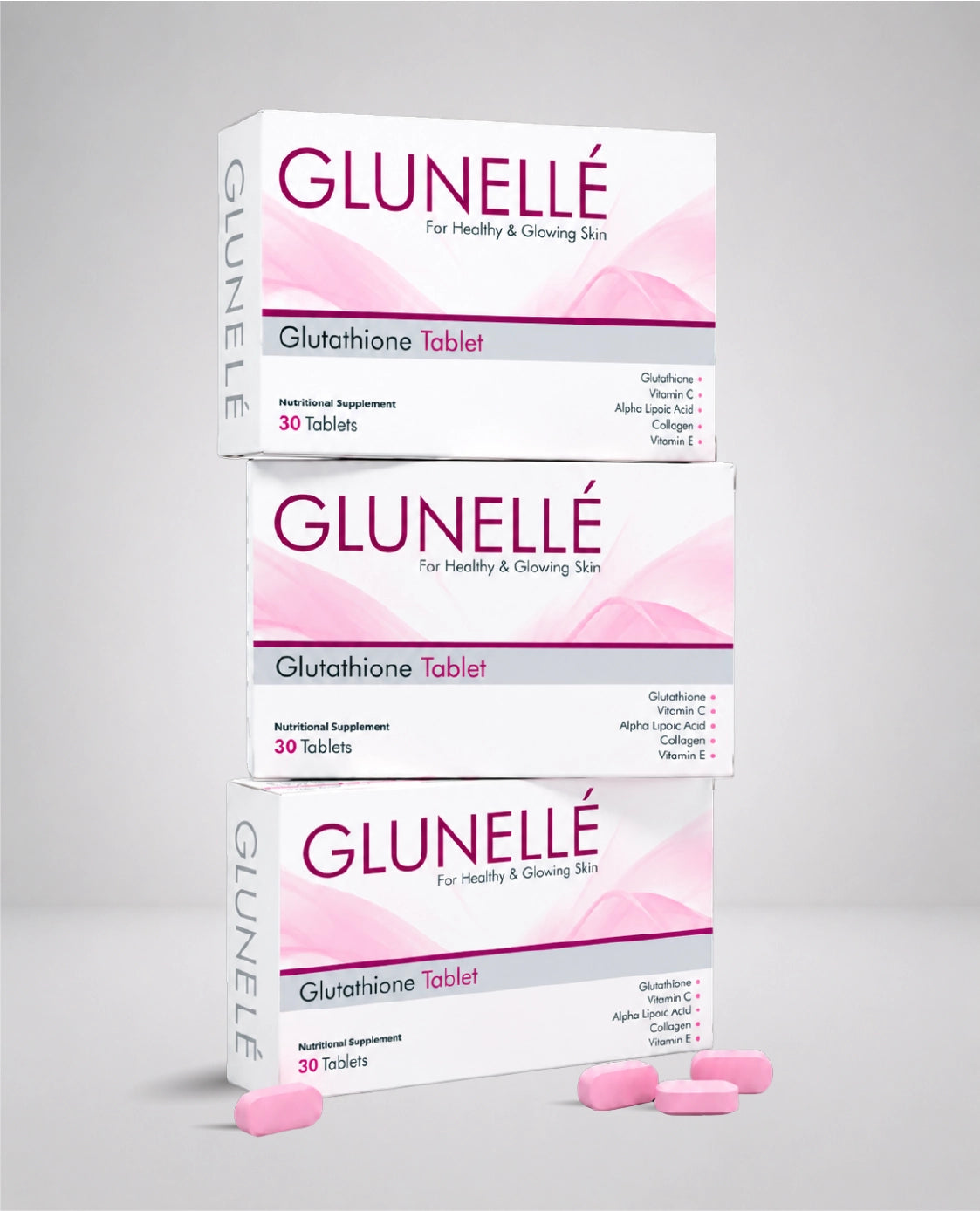 Glunelle Glutathione Tablets Skin