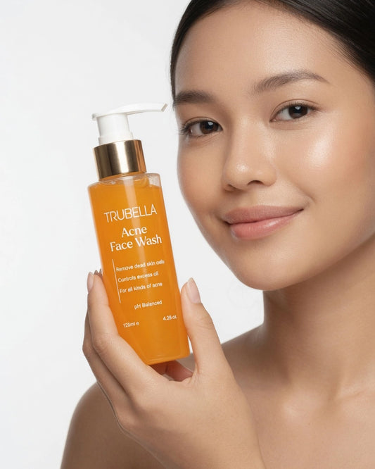 acne face wash model