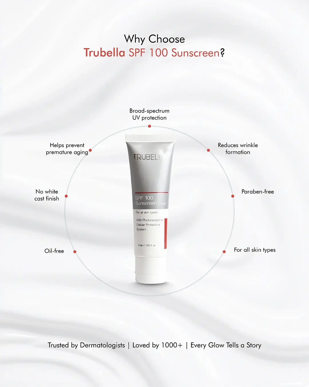 Trubella Sunscreen Cream SPF 100