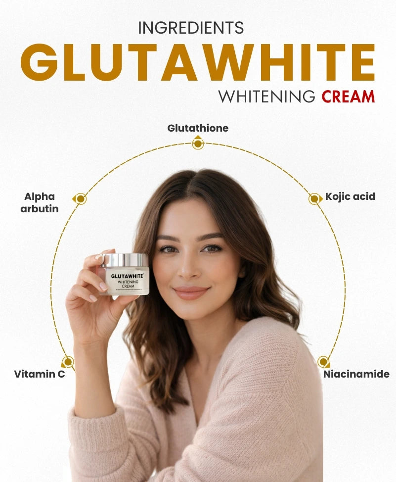 Gluta White Cream – Skin Brightening Cream in Pakistan