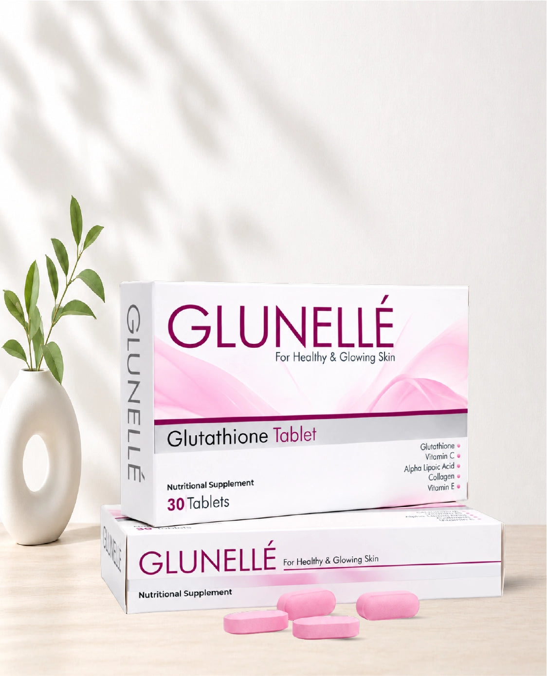 GlunelleGlutathioneTabletsforBrighterSkin
