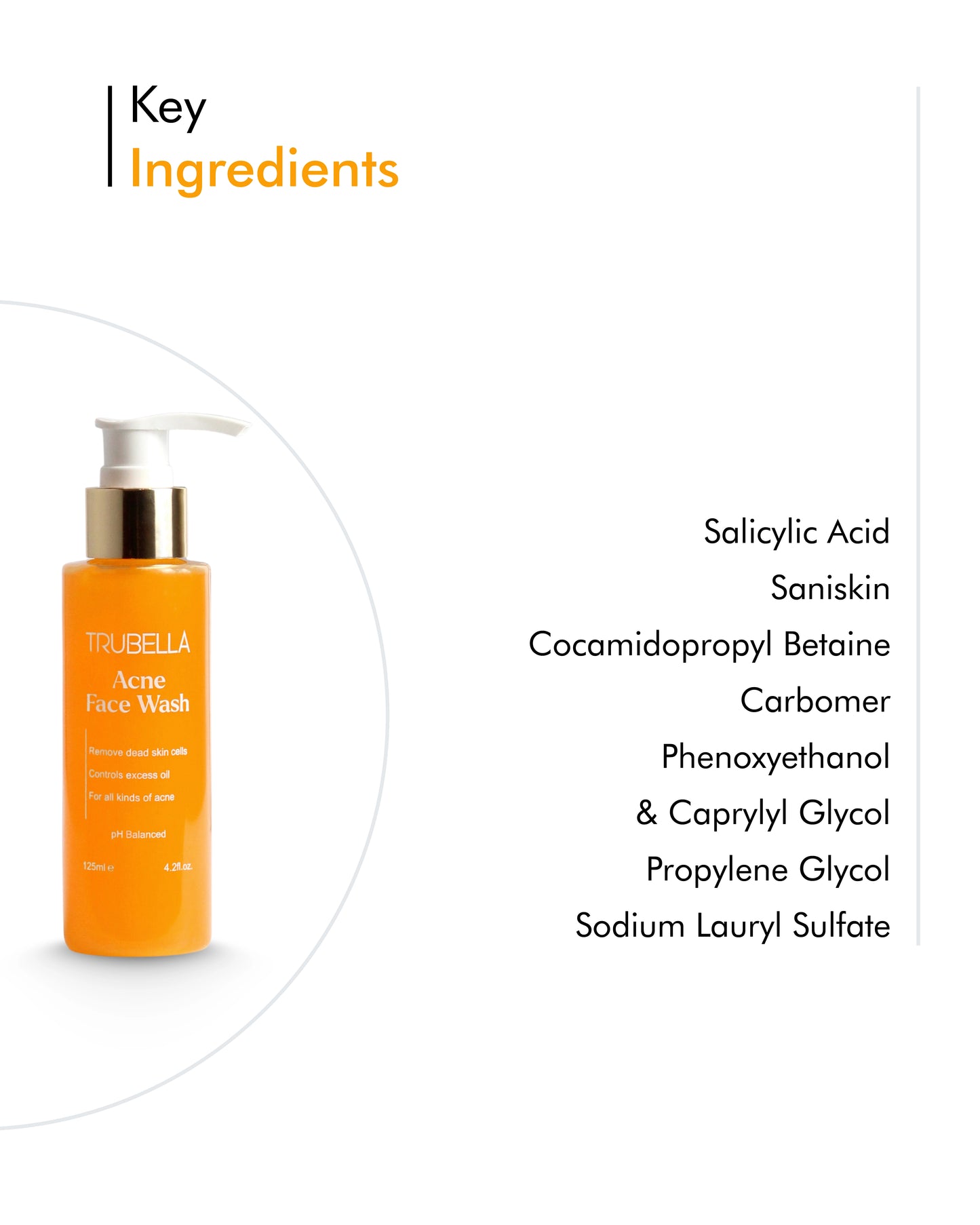 Trubella Acne Face Wash