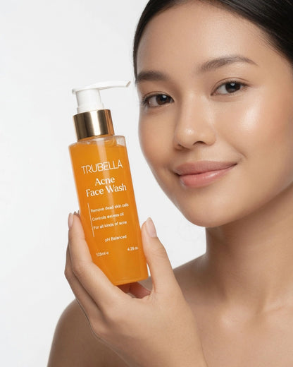 acne face wash model