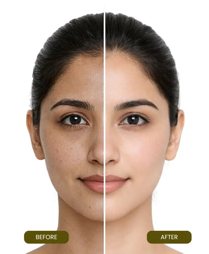 gluta white before after results girl