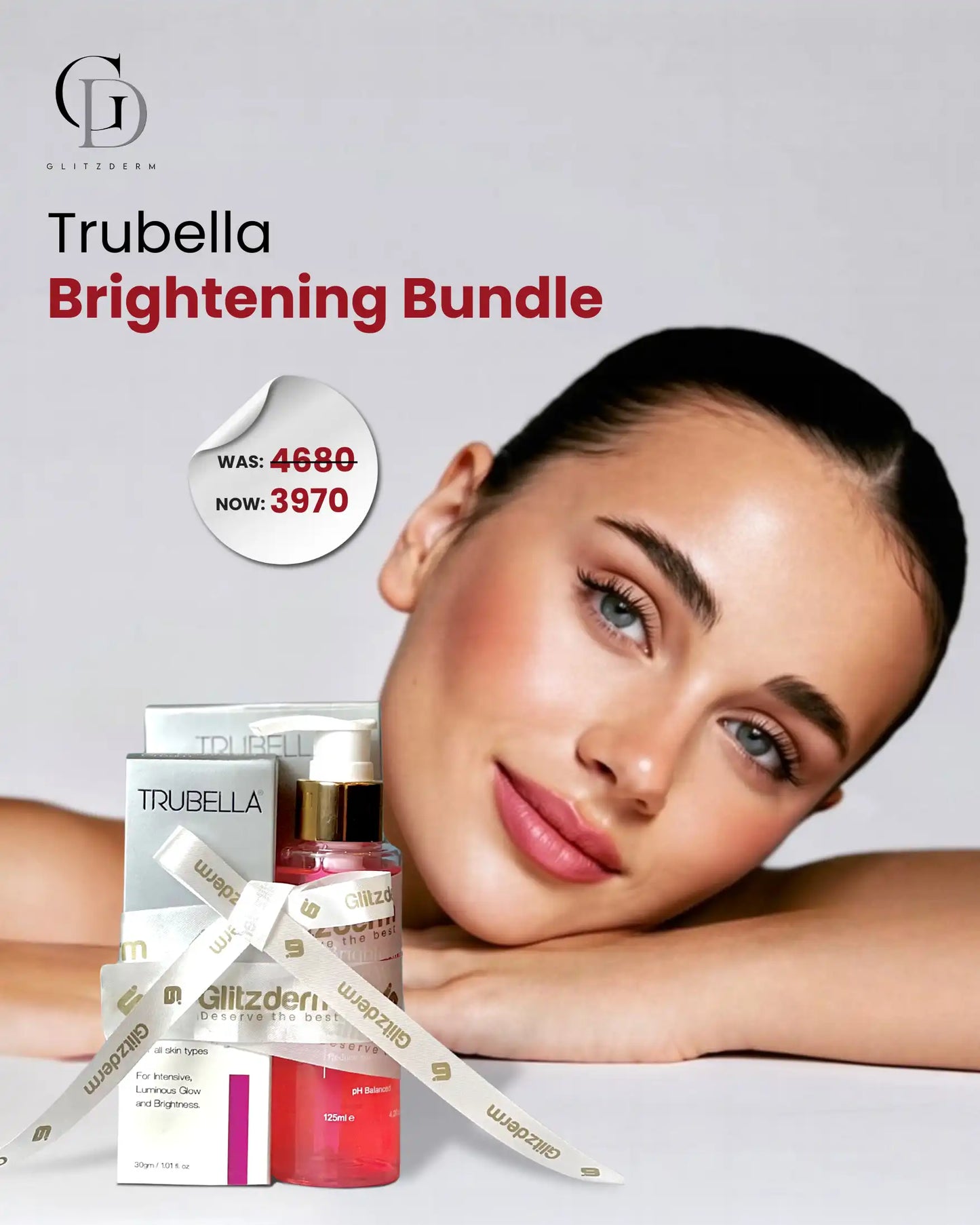 Trubella Brightening Bundle for Skin Whitening